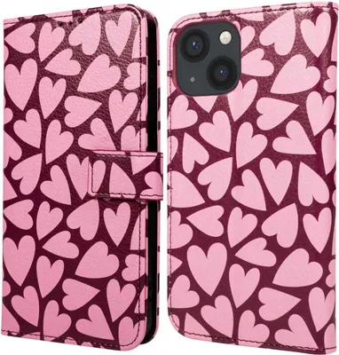 Zdjęcie produktu dla imoshion Design Bookcase for de Apple iPhone 14 - Hearty Blush