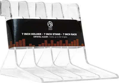 Produktbild von Schallplattenständer - 7'' Single Stand - Crystal Clear
