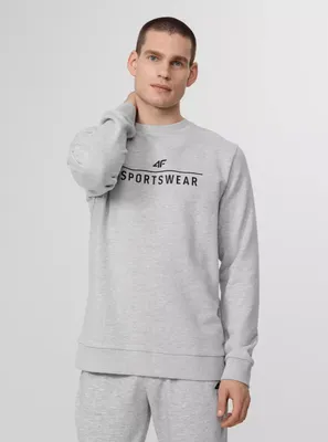 Produktbild von 4F Herrensweatshirt ohne Verschluss Bissonnette grau XL
