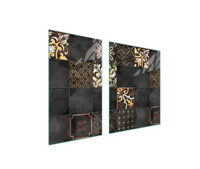 Produktbild von Glasplatte und Schneidebrett 100x52 Mosaik