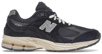 Image de New Balance 2002R, couleur noire et gris foncé - Pointure EU 45