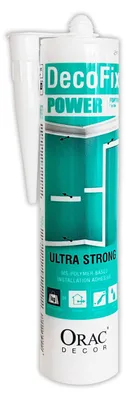 Produktbild von Orac Decor FDP700 DecoFix Power Montagekleber Außen Innen Feuchträume | 290 ml