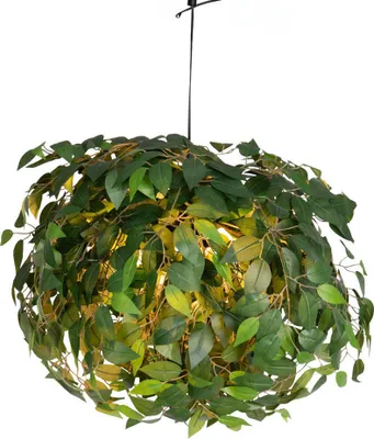 Immagine prodotto di Lampadario LEAVY verde e nero 3xE14x28W in plastica, dimensioni: 73x70x70 cm, IP20, RL