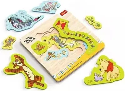 Immagine prodotto di Puzzle in legno di Winnie the Pooh 12el TREFL