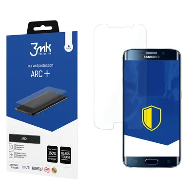 Produktbild von 3mk Display Schutzfolie ARC+ für Samsung Galaxy S6 Edge 0,17mm Self-Heal