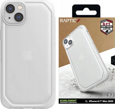 Image de Raptic X-Doria Slim Case Iphone 14 Plus Case Back Cover Transparent