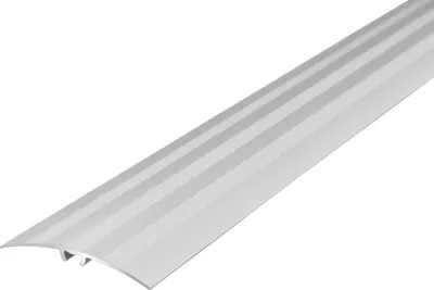 Zdjęcie produktu dla Profil progowy aluminiowy z ryflem 47mm 5w1 Cezar Srebrny Mat 0,93m