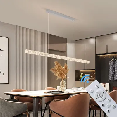 Productafbeelding van LED-plafondlamp, dimbaar met afstandsbediening, traploos instelbaar van 3000–7000 K, energiezuinig en duurzaam, modern design in zwart of wit, ideaal voor woonkamer, slaapkamer en keuken (252+WH)