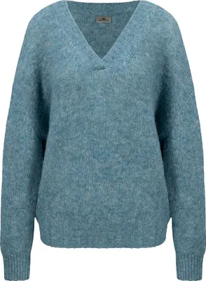 Produktbild von Fynch Hatton 24107405 Pullover Mit V-ausschnitt Blau M Damen Blau M