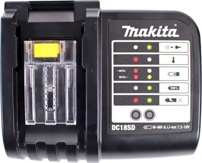 Produktbild von Makita DC18RC Schnellladegerät 18 Volt - 195584-2