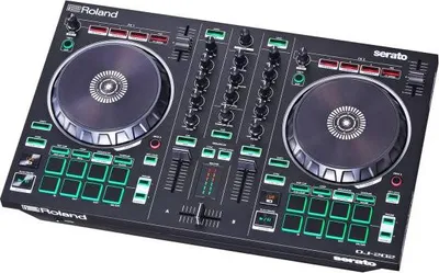 Obrázek produktu pro Roland DJ-202 2kanálový 4podlažní USB-DJ-Controller