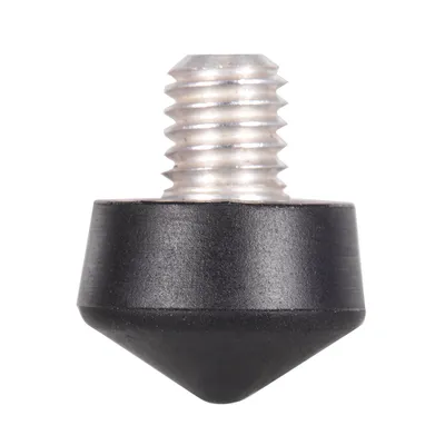 Image de 1 embout de pied antidérapant en caoutchouc 3/8'', pour trépied Andoer Benro Gitzo Manfrotto Monopode