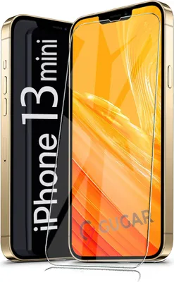 Produktbild von Für iPhone 13 Mini ( 5.4" ) - Panzerglas Glasfolie Display Schutz Folie Glas 9H Hart Echt Glas HD Displayschutzfolie