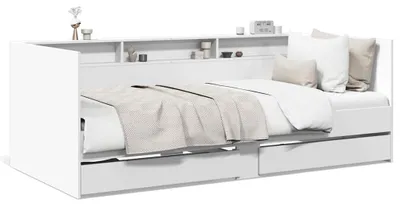 Immagine prodotto di vidaXL Lettino con cassetti senza materasso Bianco 100x200 cm