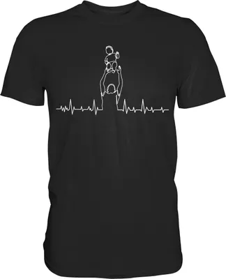 Produktbild von Papa Sohn Herzschlag Vatertag Bester Vater T-Shirt – Black / L