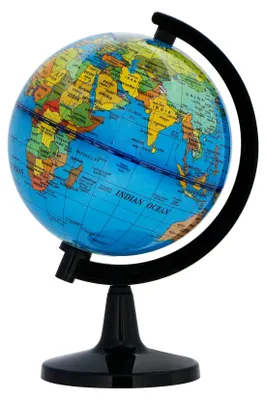 Produktbild von Exerz 10 cm Globus englische Karte Lern Schreibtisch Schülerglobus