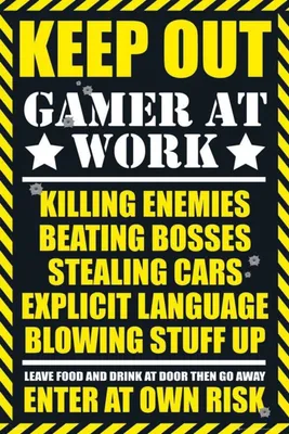 Obrázek produktu pro Plakát Gaming Keep Out 61x91,5cm.