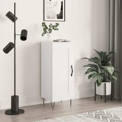Produktbild von The Living Store Sideboard Weiß 34,5x34x90 cm Holzwerkstoff