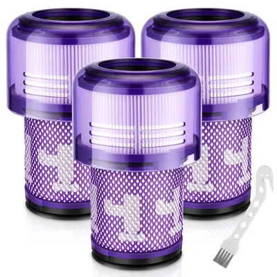 3er-Pack HEPA-Filter für Dyson V12 Detect Slim, waschbar