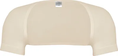 Produktbild von wobera Angora Schulterwärmer mit halbem Arm aus 70% Angora (Gr. L, Farbe: beige)