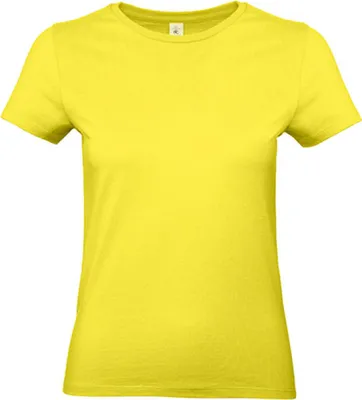 Produktbild von B&C TW04T | Damen T-Shirt / 100 E190 - Farbe: Solar Yellow - Größe: M