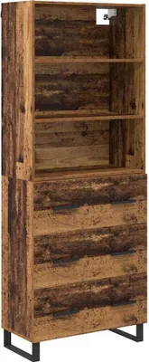 Produktbild von Highboard mit Schubladen 2 pcs Altholz Holzwerkstoff