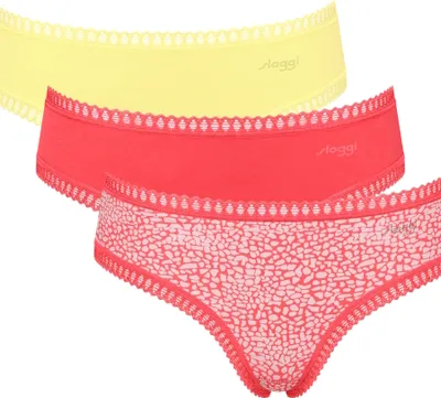 Produktbild von sloggi Slip GO CRUSH Damen-Hipster 3er Pack