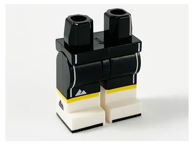 Immagine prodotto di LEGO, gambe e fianchi neri (970c00pb1093) – nuovi