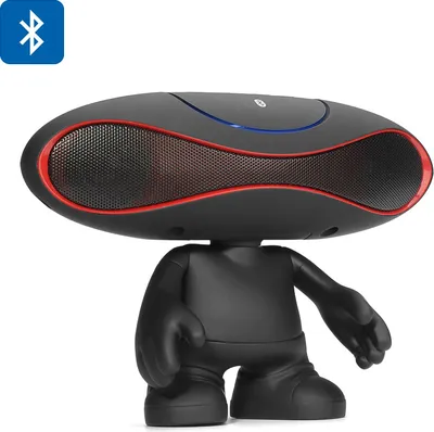 Productafbeelding van Bluetooth-luidspreker voor het voetballende poppetje (zwart)