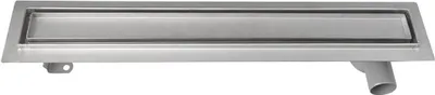 Obrázek produktu pro Aqualine Kanálky - Sprchový kanálek Pavino s roštem pro dlažbu, 860x140x92 mm, nerez 2710-90