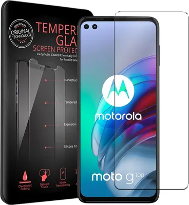 Produktbild von 2x Conie Glasfolie für Motorola Moto G100 Displayschutz Folie Panzer Glas Premium Schutzfolie Set Blasenfrei