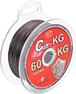 Produktbild von WFT Angelschnur Cat KG (braun, 300 m) Ø mm: 0,40