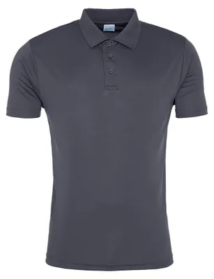 Produktbild von Just Cool - Poloshirt für Herren, Glatt LT4555 (XS) (Holzkohle unifarben)