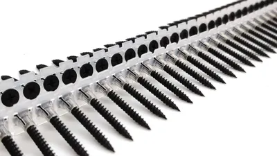Produktbild von 3,5x25mm Schnellbauschrauben Feingewinde Magazinschrauben Gipskartonschrauben gegurtet 1M