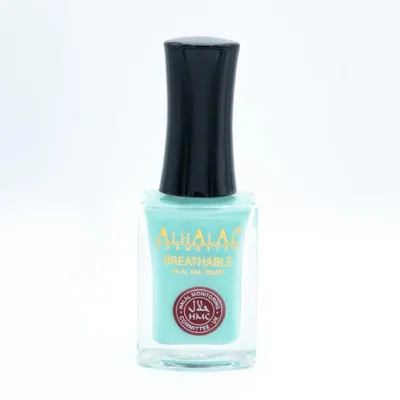 Produktbild von AL-172 MAHIRA Halal Atmungsaktiver Nagellack Blau | Alkoholfrei & Vegan