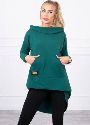 Produktbild von Kesi Damen-Kapuzenpulli mit Kapuze Grafeuta grün Universal