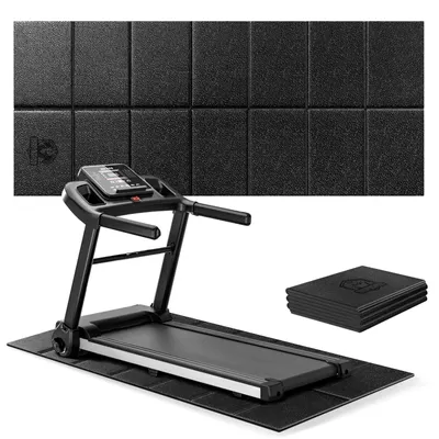 Productafbeelding van Fitnessapparatuurmat - Bescherming voor loopband, crosstrainer en meer
