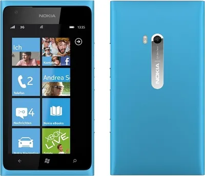 Produktbild von Nokia Lumia 900 Cyan Blau Windows Phone Smartphone 16 GB Ohne Simlock