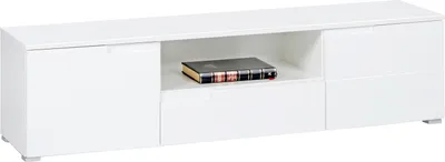 Produktbild von TV-Lowboard - Weiß Hochglanz - B 165 cm