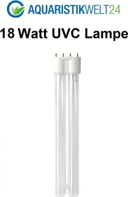 Produktbild von 18 Watt UVC Ersatzlampe für Wasserklärer mit 2G11 Sockel