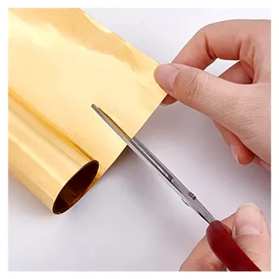 Produktbild von Messingblechrolle 0,03 mm für DIY-Projekte 1000 x 200 mm