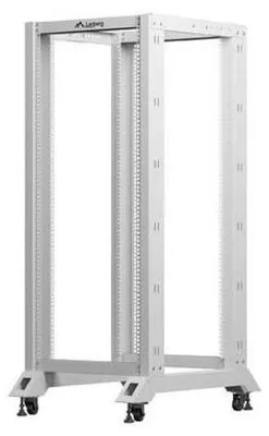 Obrázok produktu pre Lanberg, otvorená 19" serverová skrinka, 600x800 mm, sivá - stojan