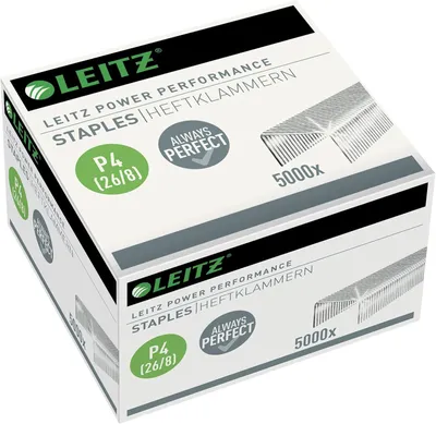 Image de LEITZ 55590000 5.000 Heftklammern 5559 26/8