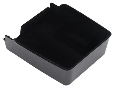 Image de Boîte de rangement pour organisateur de console centrale arrière, compatible avec les accessoires d'intérieur de voiture, remplacement pour Tesla Model 3 et Model Y, modèles 2020 et suivants