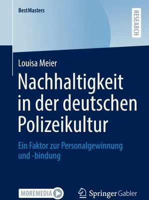 Zdjęcie produktu dla Nachhaltigkeit in der deutschen Polizeikultur