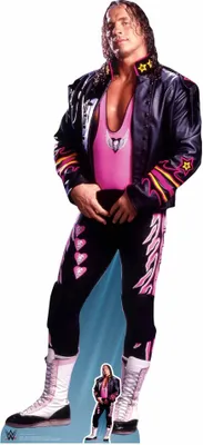 Image de WWE - Lutte - Hart, Bret - Support en carton Standy - 84x185 cm