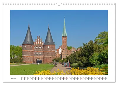 Produktbild von Hansestädte in Norddeutschland (Wandkalender 2027 DIN A3 quer), CALVENDO Monatskalender