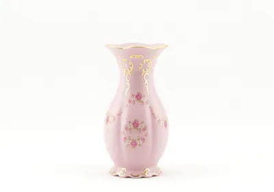 Produktbild von Leander Diana, Vase 17 cm, rosa Porzellan
