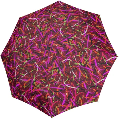 Produktbild von doppler Taschenregenschirm Regenschirm Fiber Magic Expression Berry rot mehrfarbig