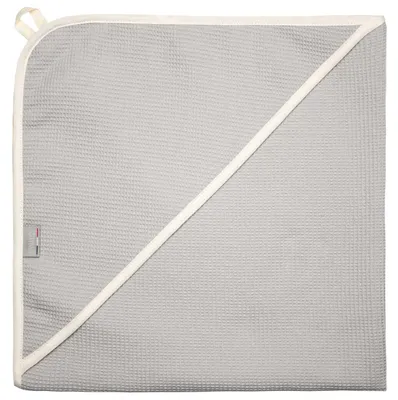 Immagine prodotto di Asciugamano con cappuccio Luna - 75 x 75 cm - Grigio chiaro | by SEVIRA KIDS